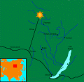 Tunguska river map
